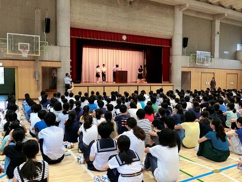 2学期が始まりました | お茶の水女子大学附属中学校